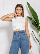 Top Cropped Torção Frontal