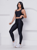 Calça legging + TOP em Suplex