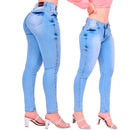 Calça Jeans Feminina Cintura Alta